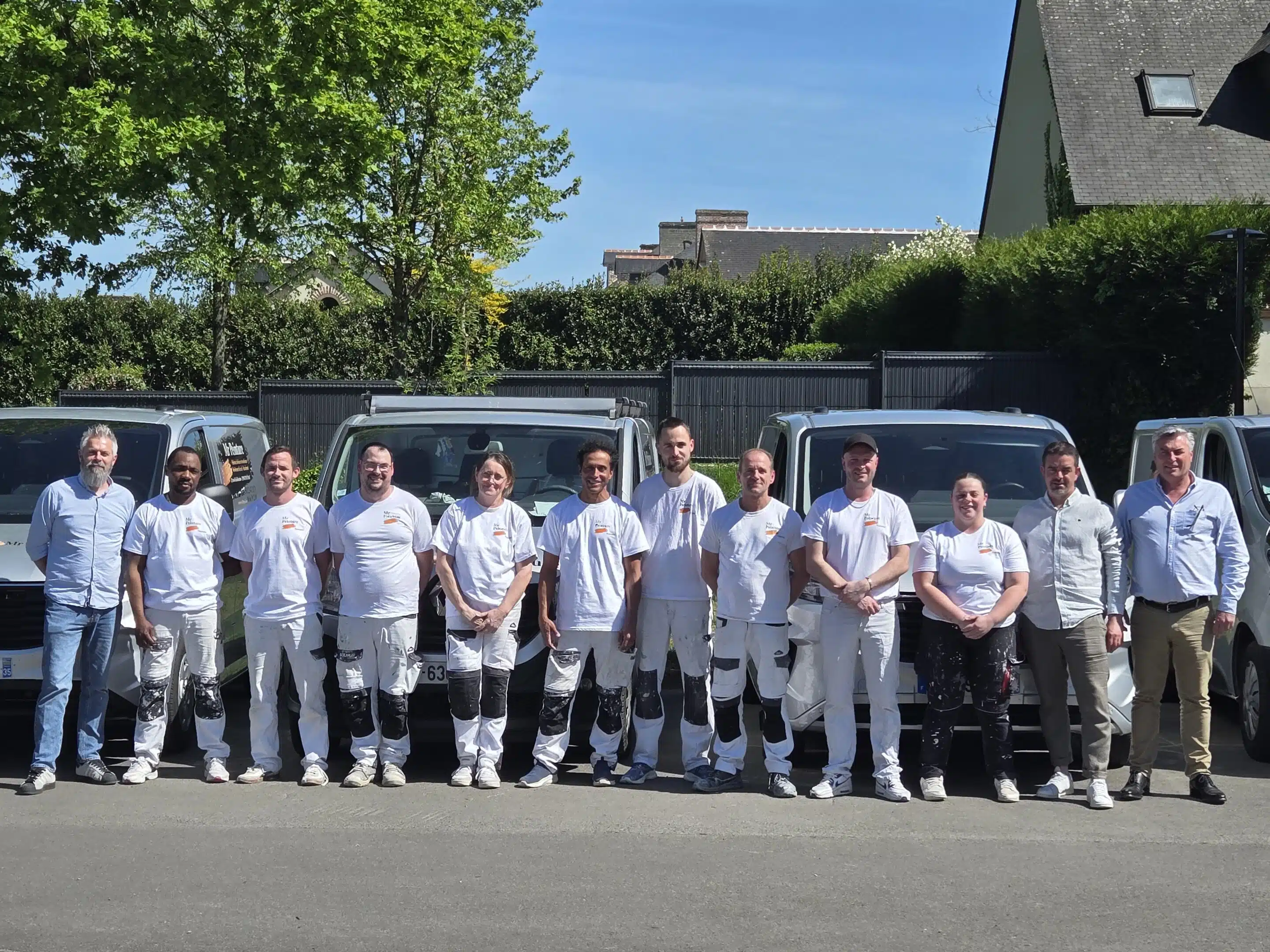 Photo équipe Mr Peinture