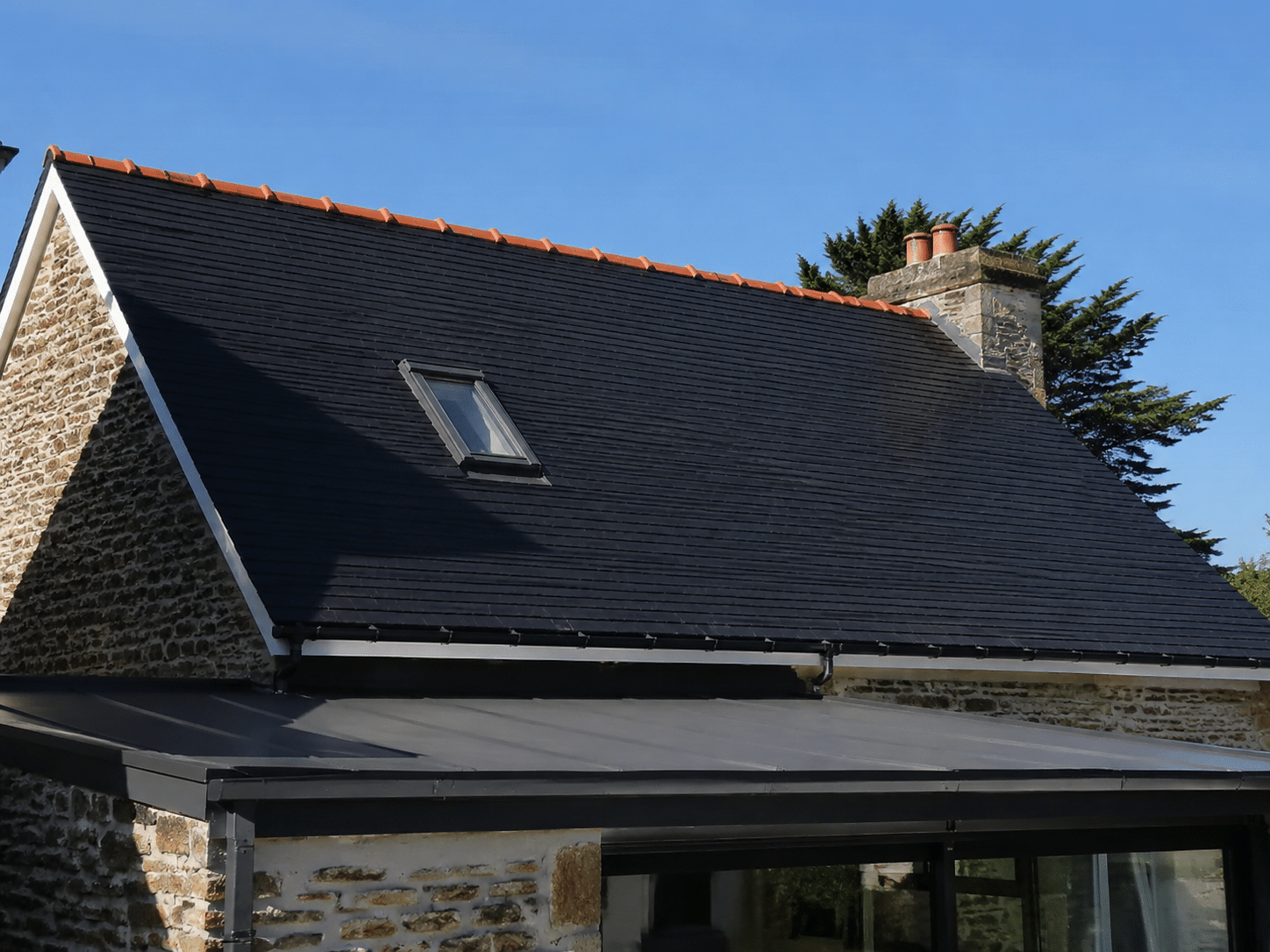 Peinture toiture