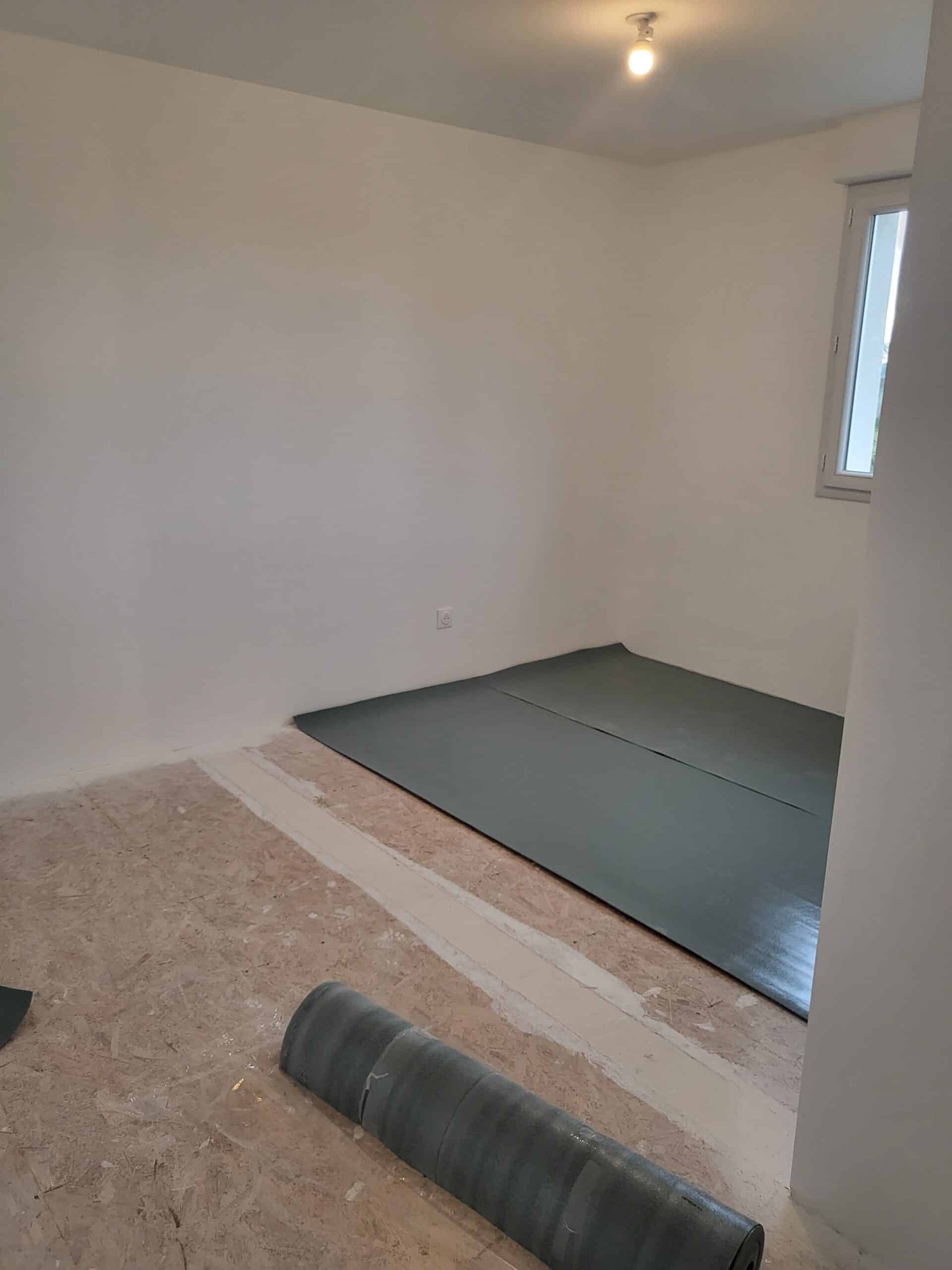 Peinture plafond bois
