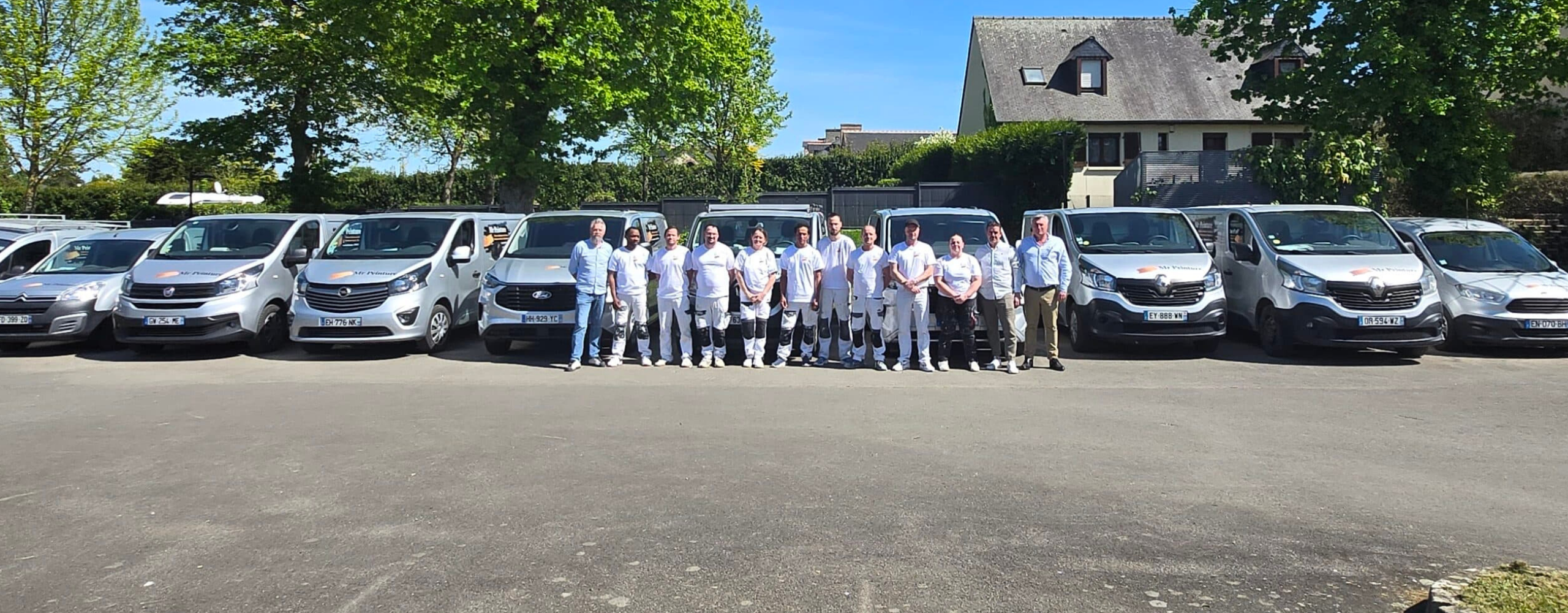Photo équipe Mr Peinture